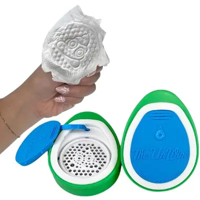 The UnWipe, Instead of Flushable Wipes, Add Incredible Texture to Any Toilet Paper Anywhere, Clean Better, Flush Safely
