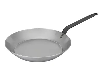 Matfer Bourgeat Black Carbon Steel Frying Pan, 11 5/8