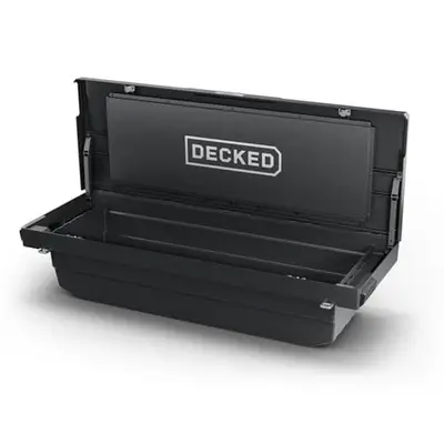 DECKED Truck Bed Tool Box with Secure, Lockable Storage | Compatible with Most Full-Size Trucks