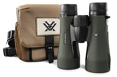 Vortex Optics Diamondback HD 12x50 Binoculars - HD Optical System, Non-slip Grip, Waterproof, Fogproof, Shockproof, Included GlassPak - Unlimited, Unconditional Warranty