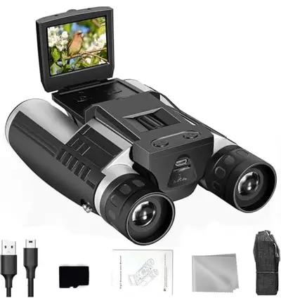 Digital Binoculars with Camera for Adult, 2.4