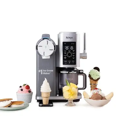 Ninja CREAMi Scoop & Swirl Ice Cream and Soft Serve Maker