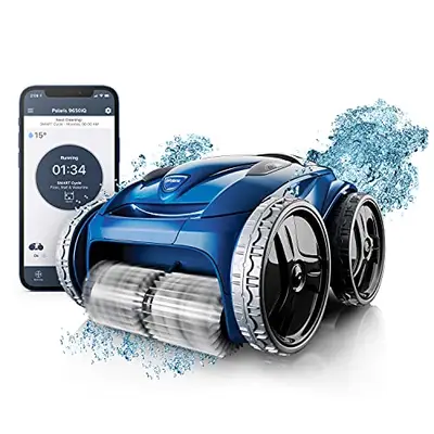 Polaris 9650iQ Sport Robotic Cleaner, Automatic Vacuum for InGround Pools