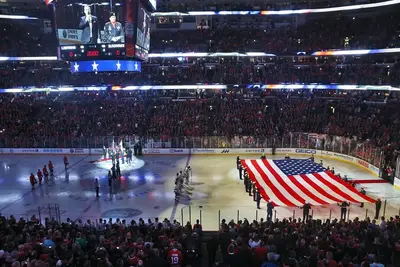 Chicago Blackhawks Ice Hockey Game at United Center