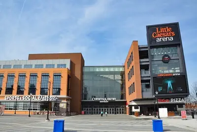 Detroit Pistons Basketball Game at Little Caesars Arena
